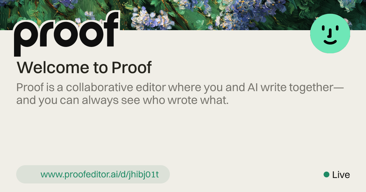 Welcome to Proof | Proof