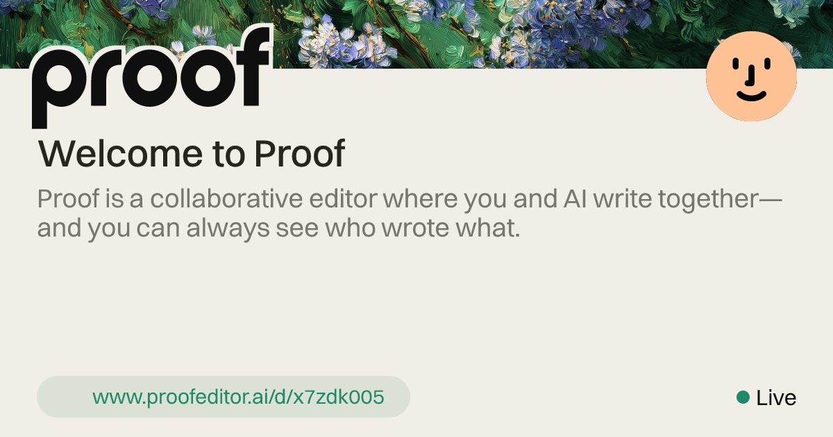 Welcome to Proof | Proof